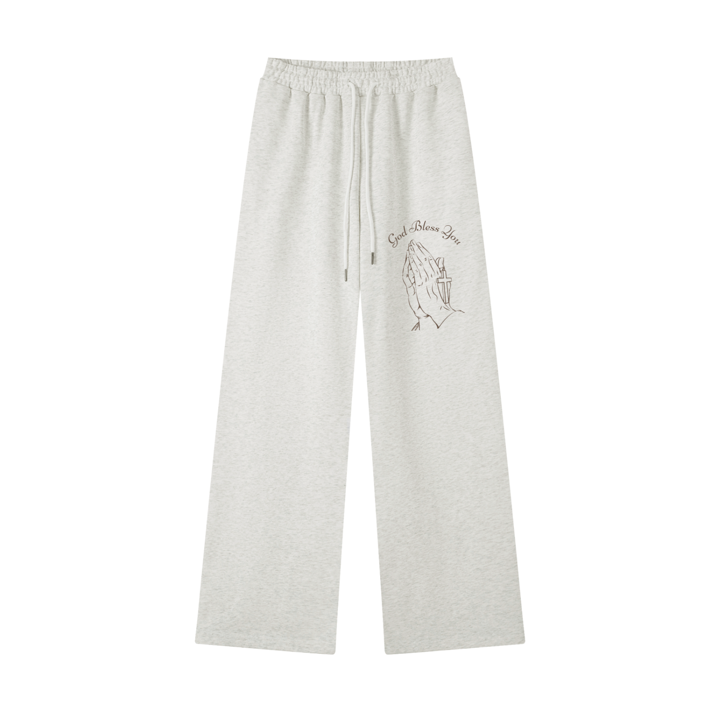 God Bless You Essential Straight-Leg Sweatpants