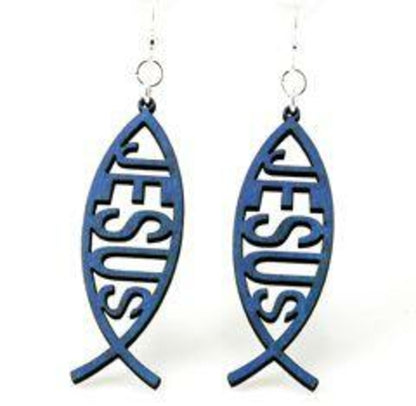 Fish JESUS Earrings