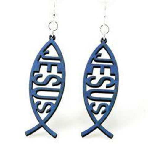 Fish JESUS Earrings