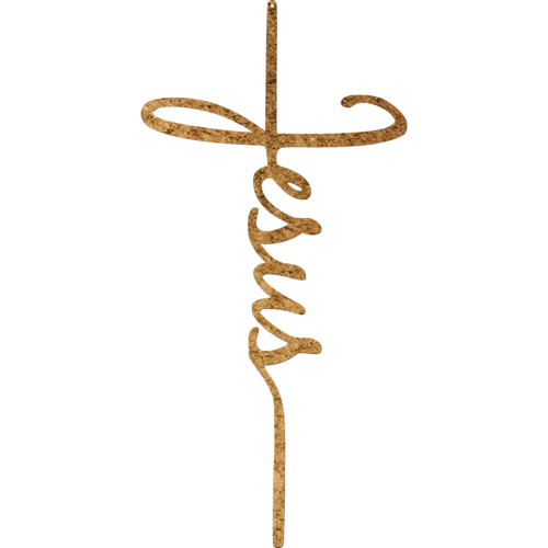 Jesus Cross - Metal Wall Art