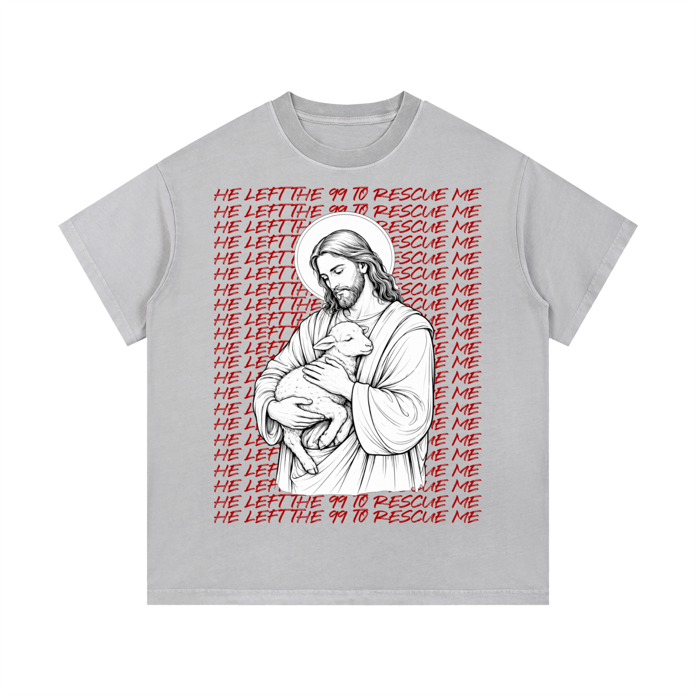 “He left the 99 to rescue me” Vintage Wash Cotton T-Shirt