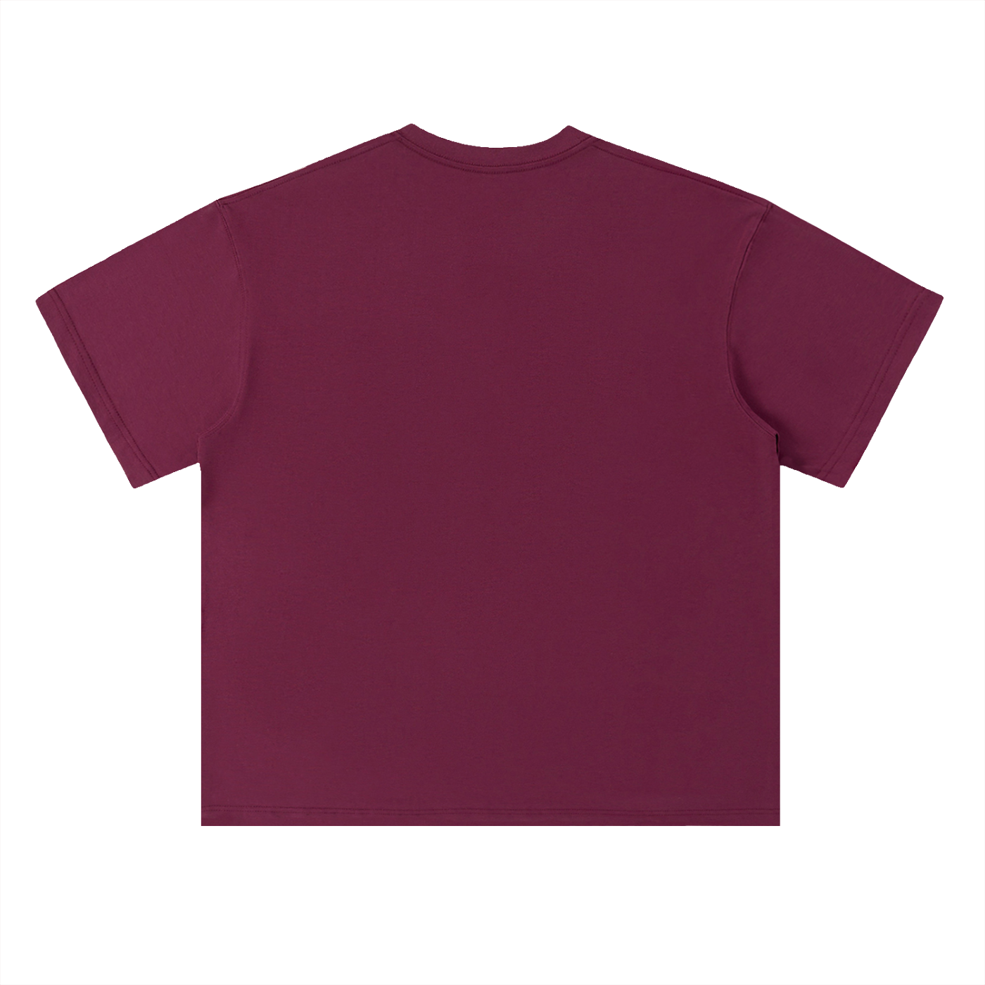 Heavyweight Drop Shoulder Logo Cotton T-Shirt