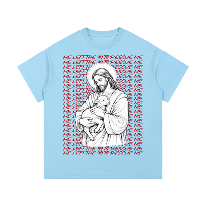 “He left the 99 to rescue me” Vintage Wash Cotton T-Shirt